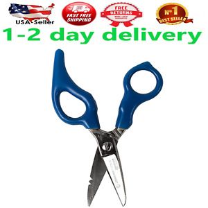 Jonard Tools ES-1964ERG Stainless Steel Electrician Scissors, For Heavy Duty Use