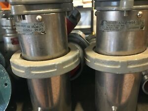 NEW RUSSELLSTOLL 7328-78 PIN AND SLEEVE PLUG CONNECTOR 60 AMP 600V SHELF WEAR