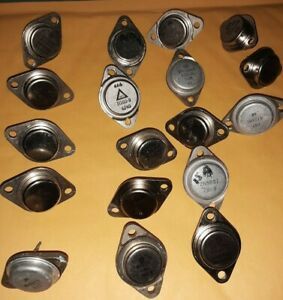 # 583U Transistor Germanium assorted unbranded minor brands pnp/npn Lot 18 used