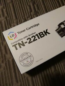 Laser Toner Cartridge TN-221BK Compatible with Brother