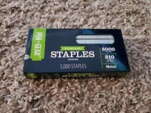 Pen + Gear Standard Metal Staples, 5,000 Count (NO RESERVE)