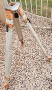 Crain Tri-Max Fiberglass Composite Survey Tripod with Quick Release Clamps