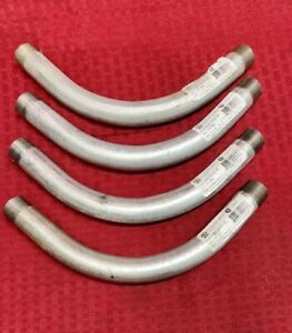 UL 3WA8 90° RIGID ELBOW, 3/4&#034;, RADIUS 4.5&#034;, APPROX LENGTH 10.5&#034;, ***LOT OF 4***