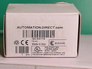 GCX3113 AutomationDirect pushbutton, 22mm, momentary - L