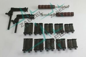 Casper Cervical Vertebral Column Retractor Frame Black color 44 PCs Set 20x45 65