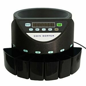 Coin counter high-speed automatic calculation [tabletop] [latest model] coin cou