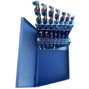 Drill America KFD15JSET Split Point Jobber Drill Bit Set 15 Piece 1/32&#034;