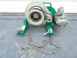 GREENLEE 640 Tugger Puller &amp; Chains 4000 LBS Capacity