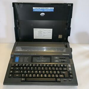 Vintage Panasonic Thermalwriter Typewriter Rk-h500 Works See Pics