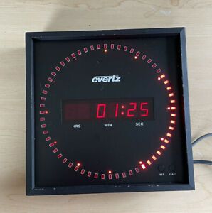 Evertz digital clock display 1275A-110