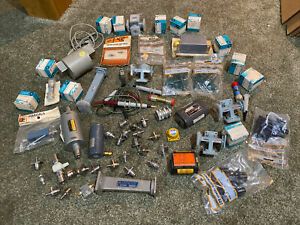 Huge Lot Of Test RF Microwave Equipment HP Pomona Coaxial Mixed! Probes +