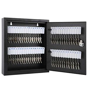 KYODOLED Key Storage Lock Box with Key,Locking Key Cabinet,Key Management Wall &amp;