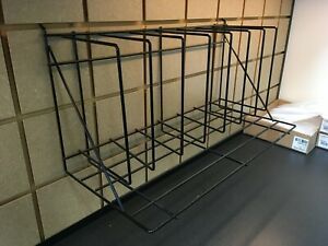 Slat/Grid Wall Wire Rack Holder - Envelope Padded Mailer - 23&#034;x10&#034;x11&#034; - 7 Slots