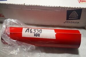 24&#034;x 10 Yds (30ft) AVERY Dension Automotive Film Graphic Solution Red-A6350-NEW