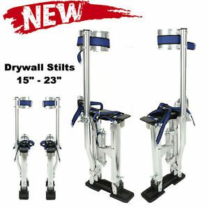 Drywall Stilts Aluminum Tool Stilt 15- 23 Inch For Taping Painting Painter NEW