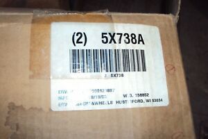 E.R. WAGNER 1F8806C27000191R Plate Caster, Swivel, Polyolefin, 6&#034; Wheel dia ( 2)