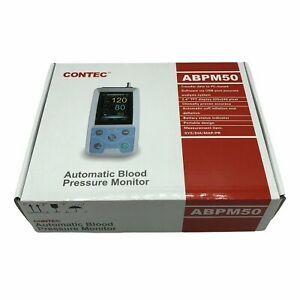 CONTEC ABPM50 Ambulatory Blood Pressure Monitor 24 Hours Holter New Open Box