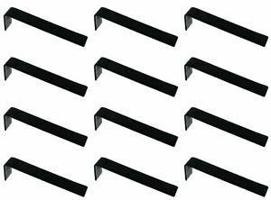 Lot 12 8 inch Bracelet display ramps Black Velvet Jewelry Counter 8 x 1 1/2 x 2