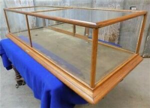 Quincy Showcase Country General Hardware Store, Vintage Display Case Countertop,