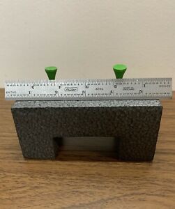 Fowler no. 824S   6” Rigid Machinist Ruler