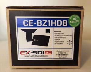 Clinton Electronics CE-BZ1HDB OUTDOOR TRUE D/N IR ZOOM BULLET CAMERA