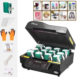 3D Sublimation Heat Press Printer Vacuum for Cases Mugs Plates Phone Mobile