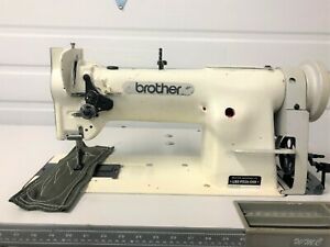 BROTHER LS2-F53A WALKING FOOT VERT BOBBIN +REV 110V INDUSTRIAL SEWING MACHINE