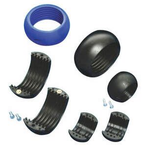 REIKU PAPRB-36F/G Tubing Protector,0.360in,Black,Polyamide