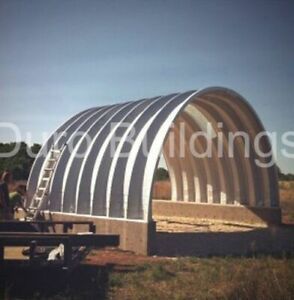 DuroSPAN Steel 25&#039;x25&#039;x10 Metal Building DIY Home Kits Open Ends Factory DiRECT