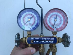 Yellow Jacket Test And Charging Manifold Only Used