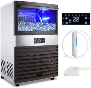 Commercial Ice Maker Machine-TiRiSMART Ice Making Machine Makes 265 LBS Ice in