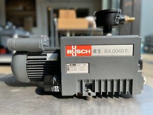 BUSCH R5 RA 0040 F RA0040505 Rotary Vane Vacuum Pump