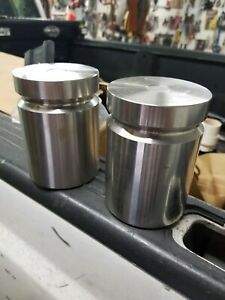 303 STAINLESS STEEL 10 LB CALIBRATION WEIGHT NICE PAIR!