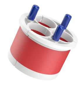 Wedge Seal Triplex Entry Seal Duct Plug 4.00&#034; | 100mm, PORT 1.35&#034; | 34mm