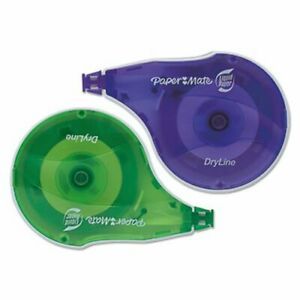 Paper Mate Liquid Paper DryLine Correction Tape, 2/Pack (PAP6137206)