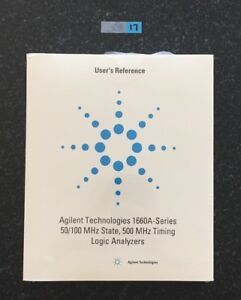 Agilent 1660A-Series 50/100 MHz State 500 MHz Timing Log Analyze Users Reference