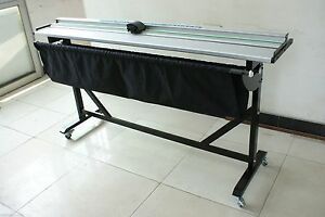 40in Aluminum Alloy Large Format Rotary Paper Cutter Paper Trimmer with Stand