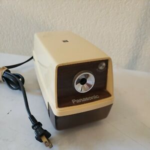 VTG Panasonic Electric Pencil Sharpener KP-33 Auto-Stop Made In Japan Works!