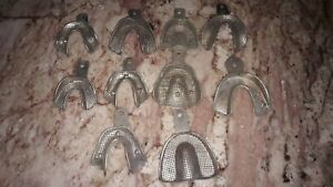 10 COE Stainless Steel Denture Impression trays