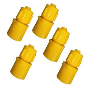 5PCS Chick Water Drinker Feeder Adapters, No leaking, and keeps water clean and