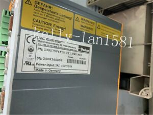 1pcs USED Parker Servo Drive C3S075V4F10 I11 T40 M00