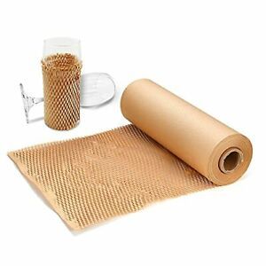 Honeycomb Cushioning Packing Paper 1 Rolls 12&#034; X 98&#039; Biodegradable &amp; Fully Re...