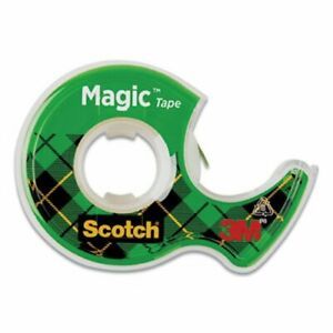 Scotch Magic Tape w/Refillable Dispenser, 1/2&#034; x 800&#034;, Clear (MMM119)