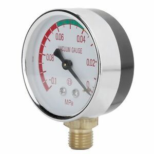 /4 Male Thread Milker Vacuum Regulator Gauge Milking Machine Accessory -0.1 SS