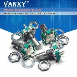 5PCS Half axis rotary encoder, handle length 15mm code switch/ EC11 / digital po