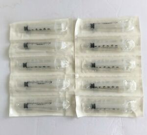 3 cc Disposable Syringes w/o Needle 20 count Monoject Brand Sterile