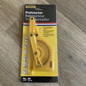 General Tools 29 Plastic Protractor and Angle Finder, Outside, Inside, Sloped A