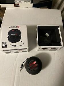 Rokono BASS+ Mini Speaker for iPhone / iPad / iPod / MP3 Player / Laptop - Black
