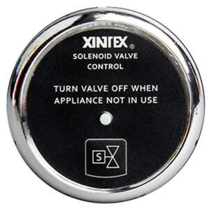 Xintex Propane Control &amp;amp; Solenoid Valve w/Chrome Bezel Display