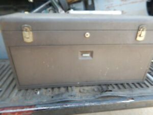 KENNEDY 526 MACHINIST TOOLBOX  LOT 112 NO KEY